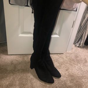 Thigh High Suede Boots